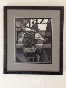 Needlework - Ragtime Piano Man Framed Feb'15