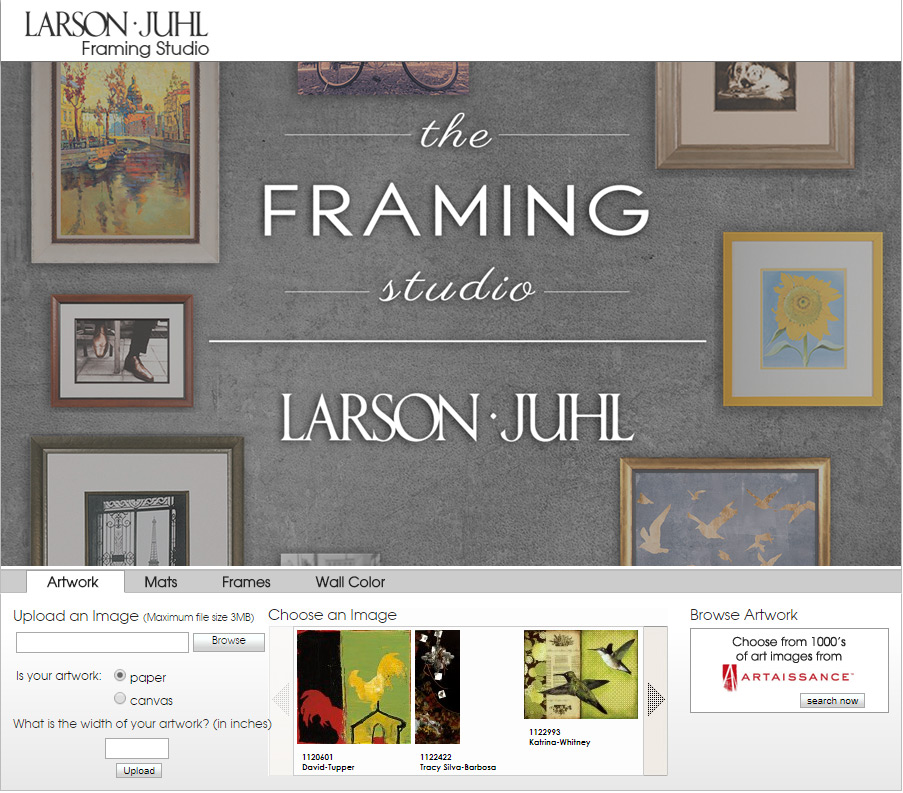 larson juhl frame designer